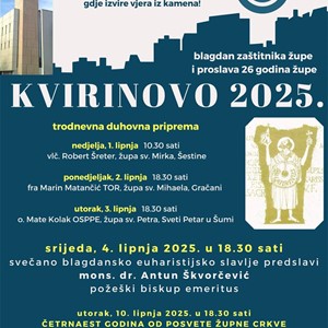 Proslava blagdana Župe sv. Kvirina